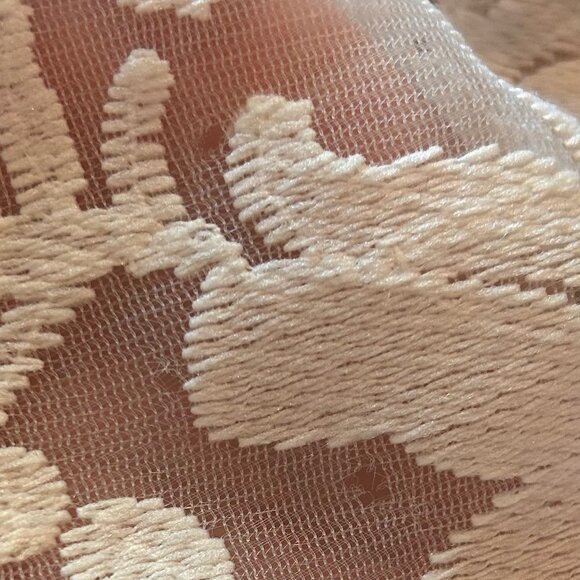 Lulu’s Alluring Love White and Beige Lace Trumpet Hem Midi Dress - XL - Picture 4 of 5